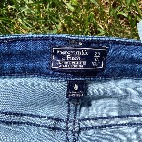 Blue Abercrombie & Fitch Jeans - Picture 3 of 6